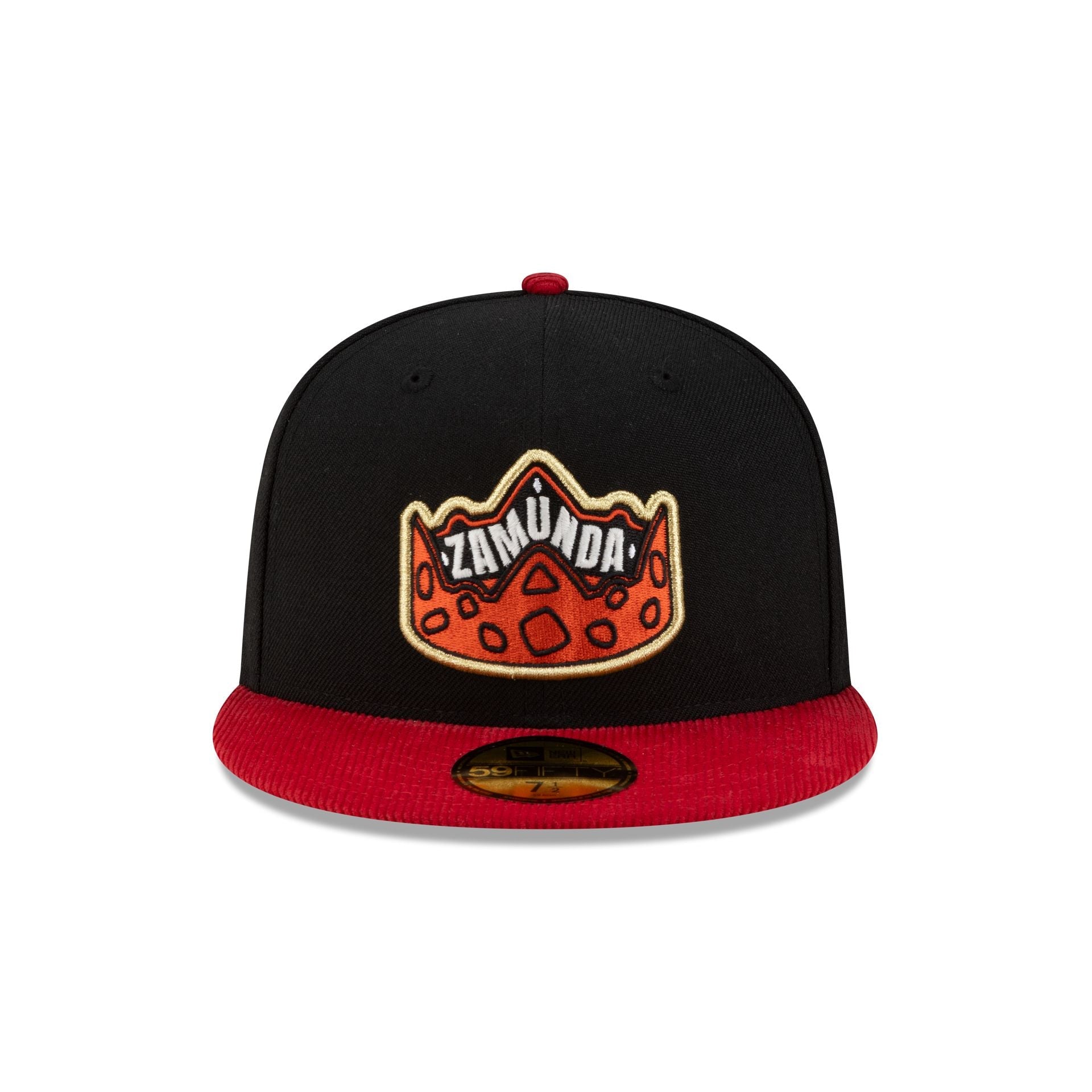 Coming to America Zamunda Black Orange 59FIFTY Fitted Hat