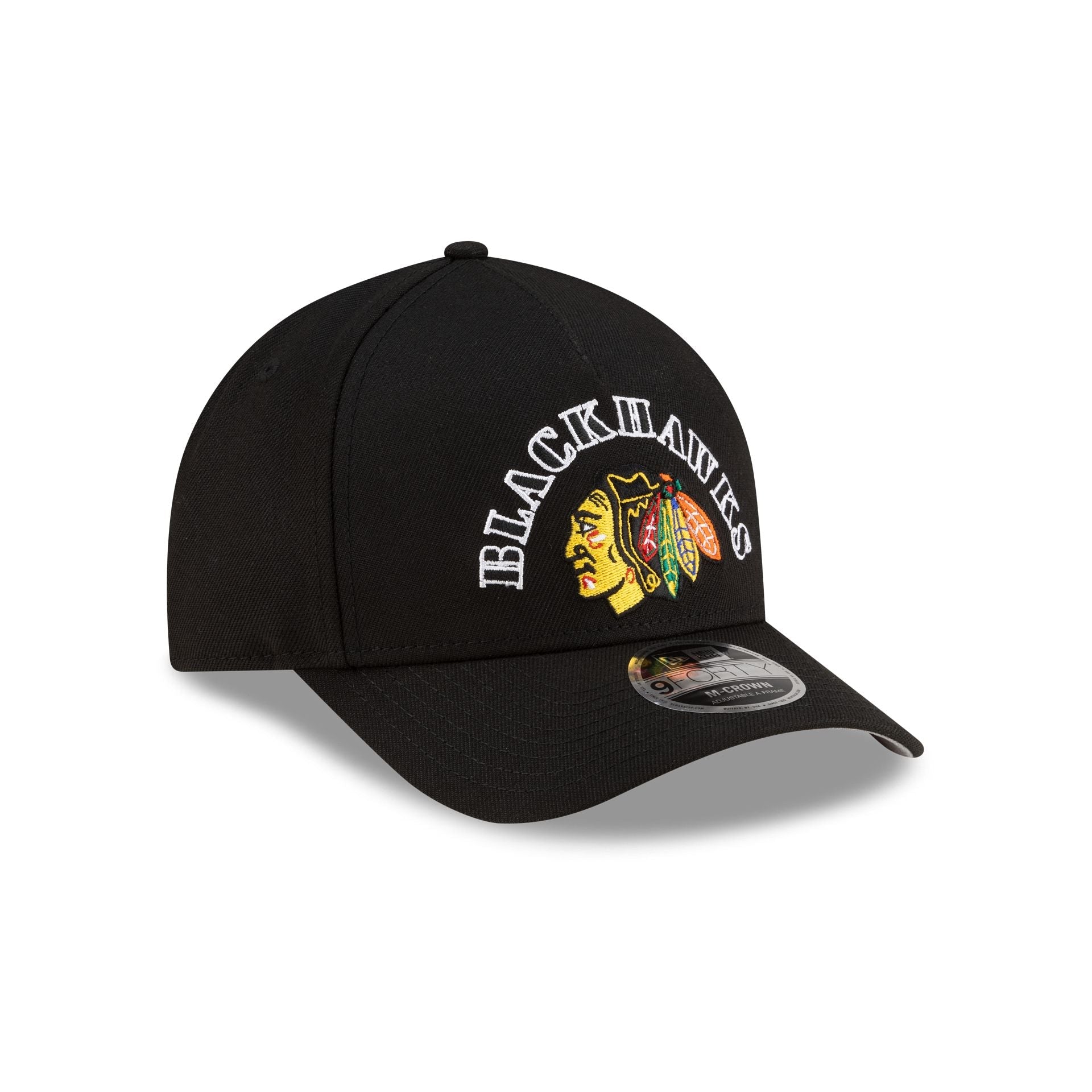 Chicago Blackhawks Retro Arch 9FORTY M-Crown A-Frame Snapback Hat