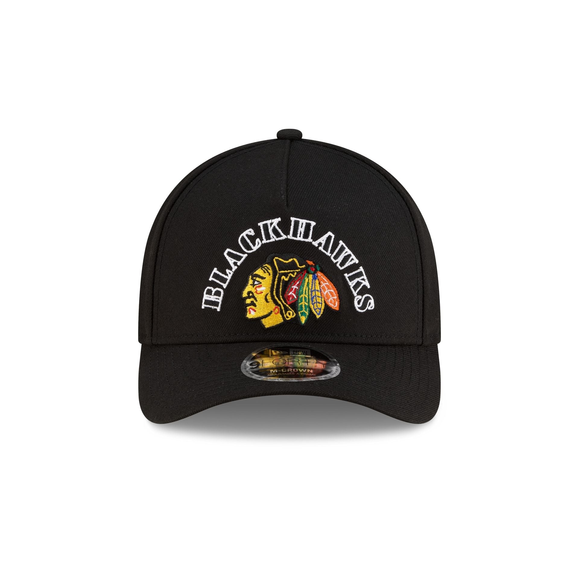 Chicago Blackhawks Retro Arch 9FORTY M-Crown A-Frame Snapback Hat