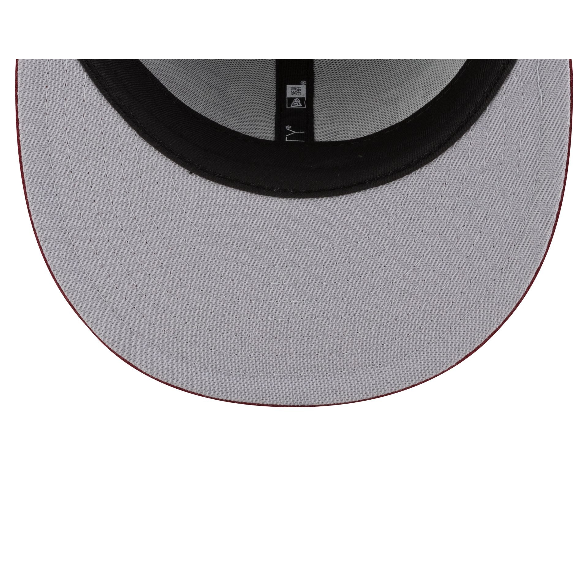 Alabama Crimson Tide Gray Cardinal 59FIFTY Fitted Hat