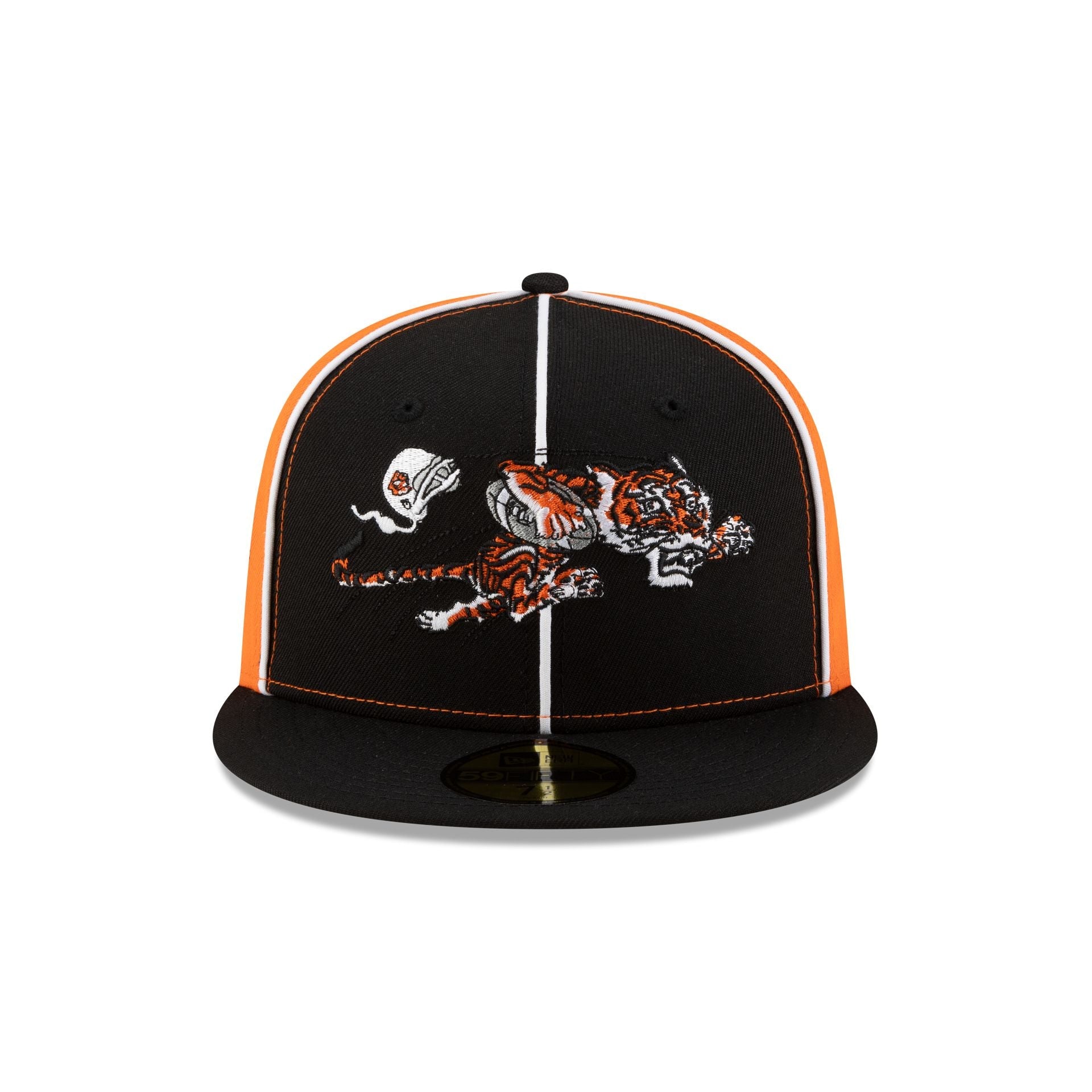 Cincinnati Bengals Two-Tone Pinwheel 59FIFTY Fitted Hat