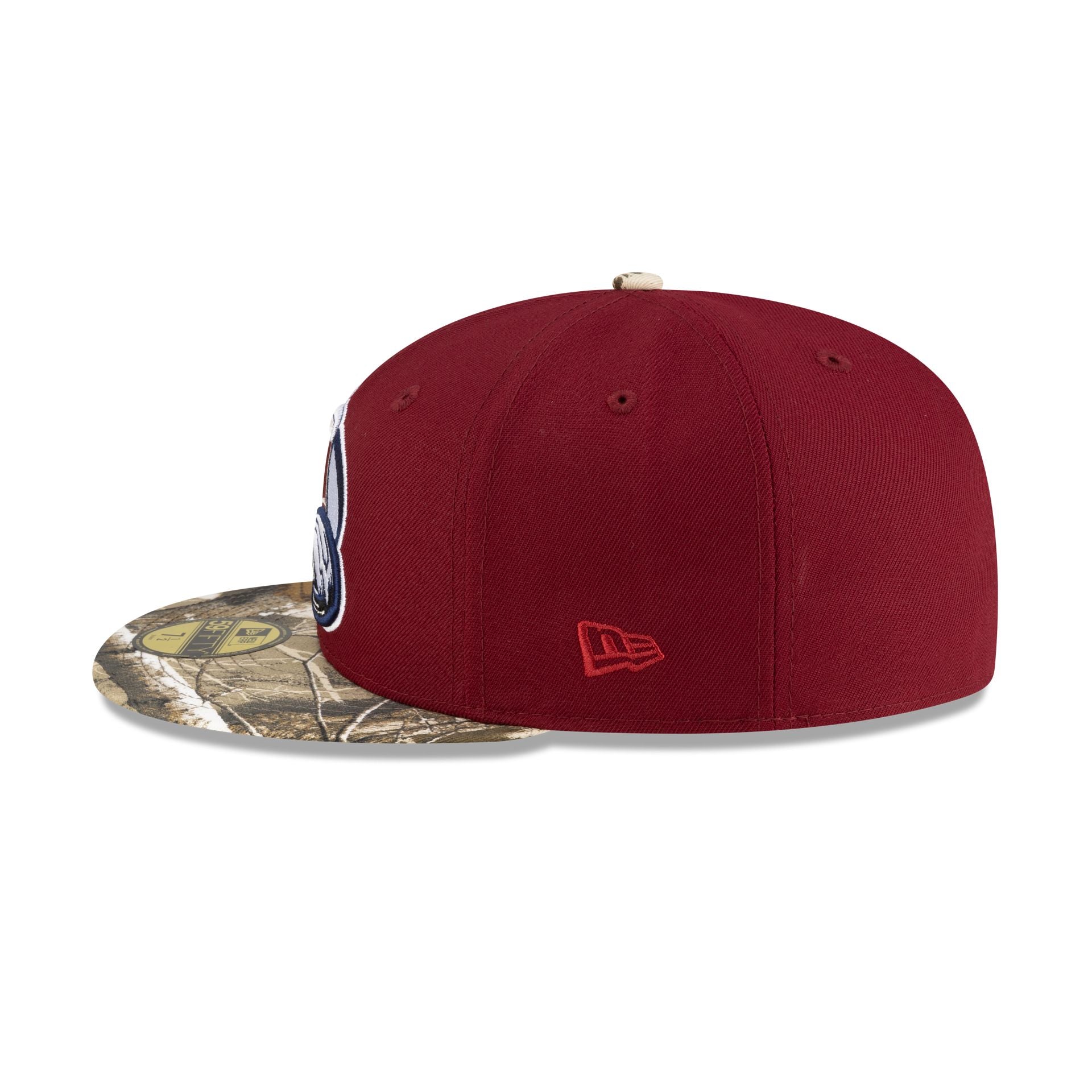 Colorado Avalanche Realtree Visor 59FIFTY Fitted Hat