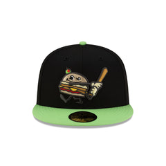Akron RubberDucks Black Food Pack 59FIFTY Fitted Hat