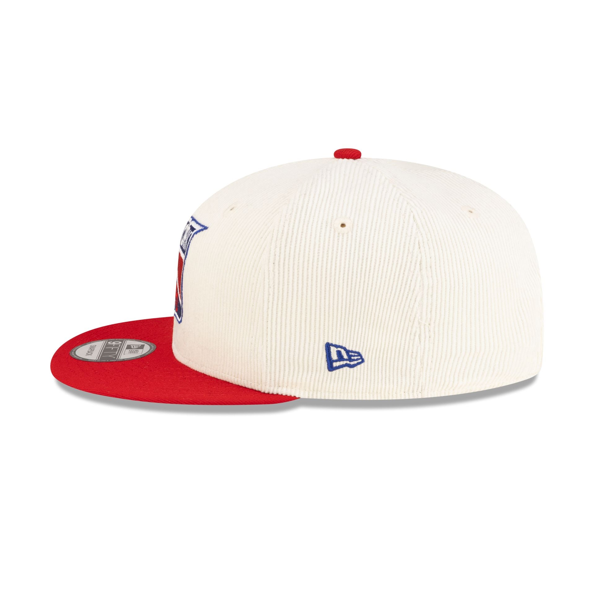 New York Rangers 100th Anniversary Chrome Corduroy 9FIFTY Snapback Hat