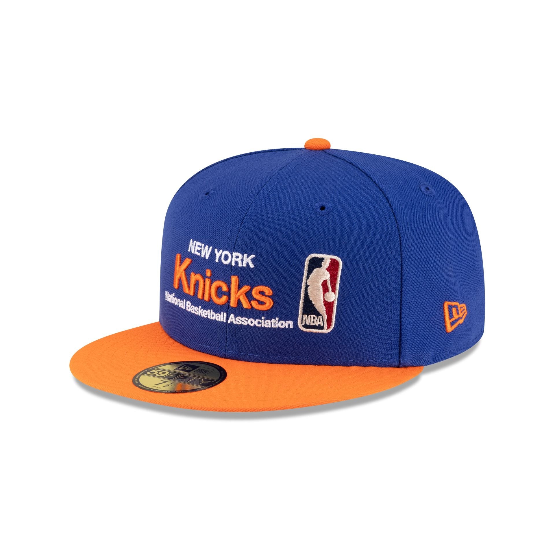 New York Knicks 1964-1992 Hardwood Classics Sign Stack 59FIFTY Fitted Hat