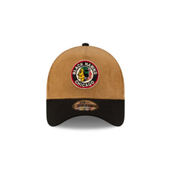 Chicago Blackhawks Wheat Corduroy 9FORTY A-Frame Snapback Hat