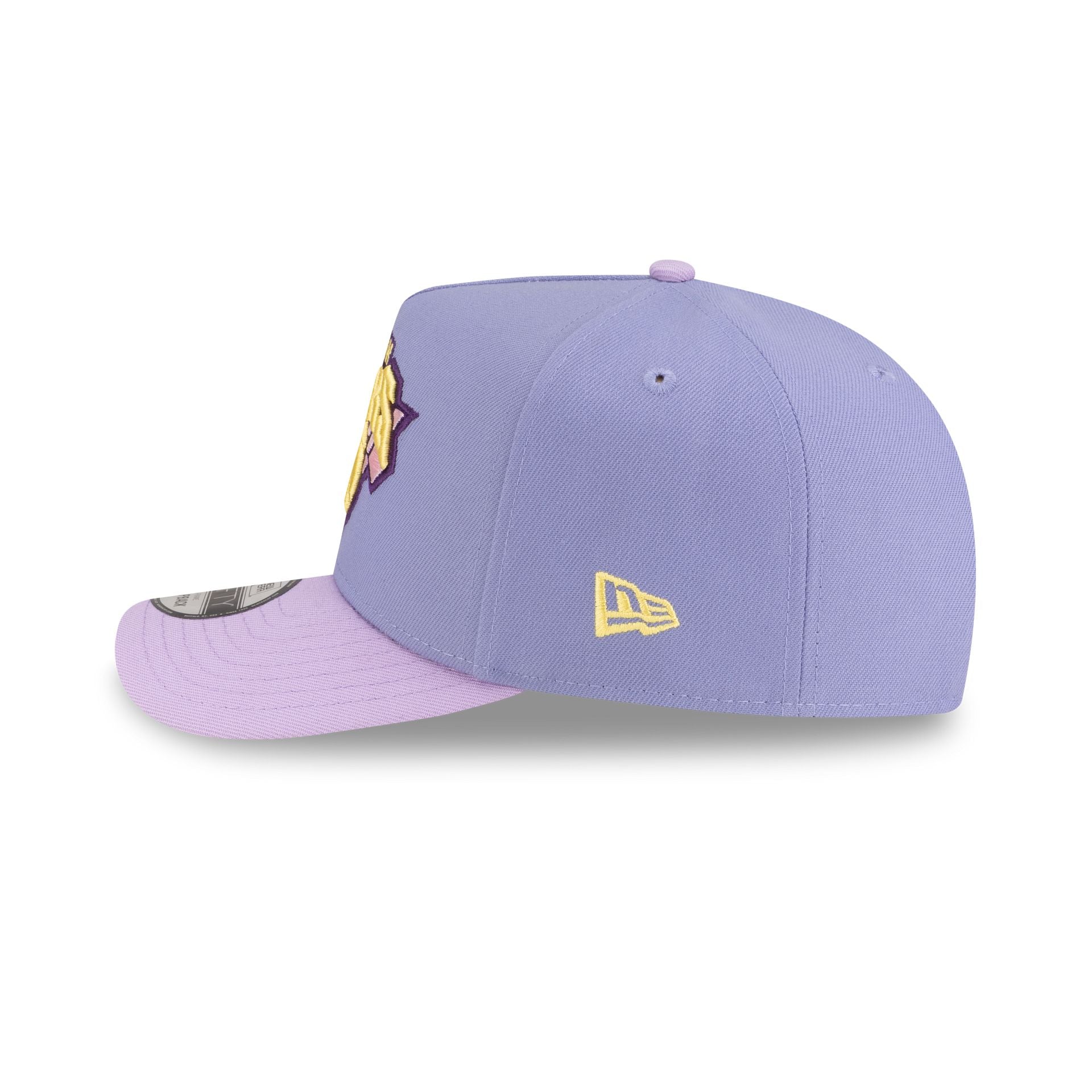 New York Knicks Lavender 9FIFTY A-Frame Snapback Hat