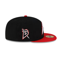 Buffalo Sabres Slug Black Red 59FIFTY Fitted Hat