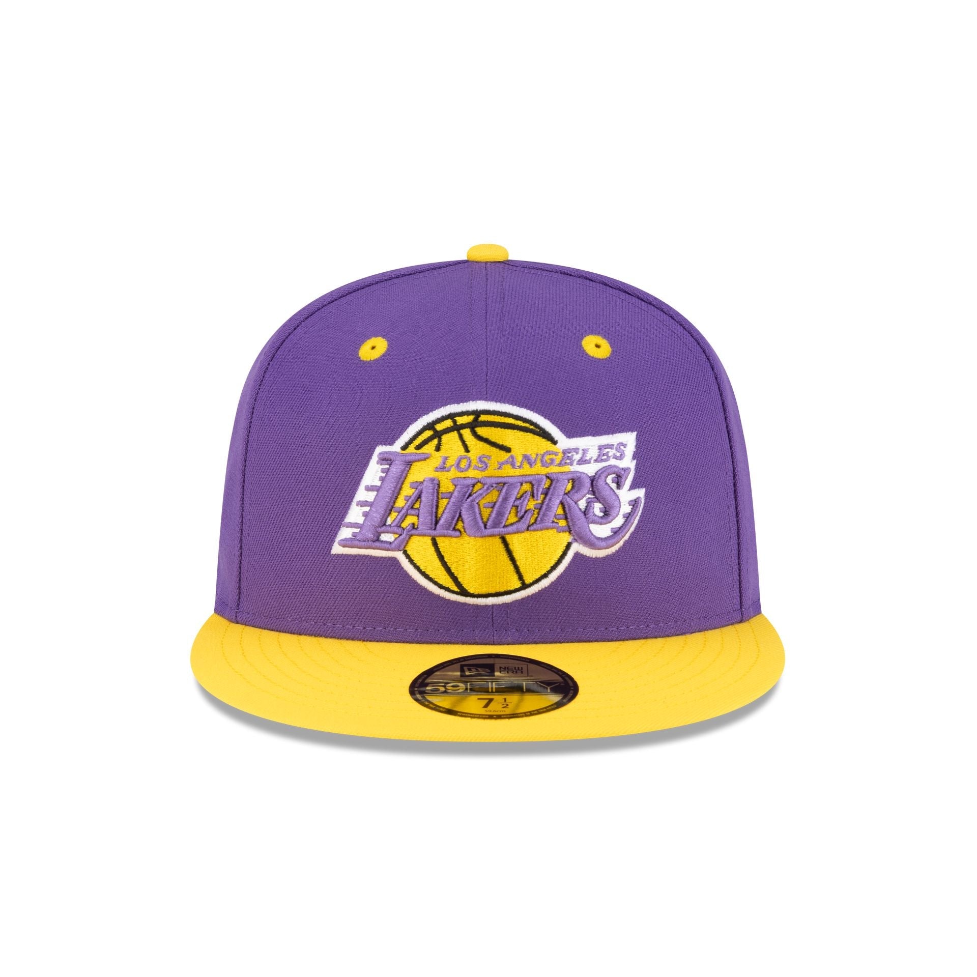 Los Angeles Lakers Hardwood Classics 80s Two Tone 59FIFTY Fitted Hat