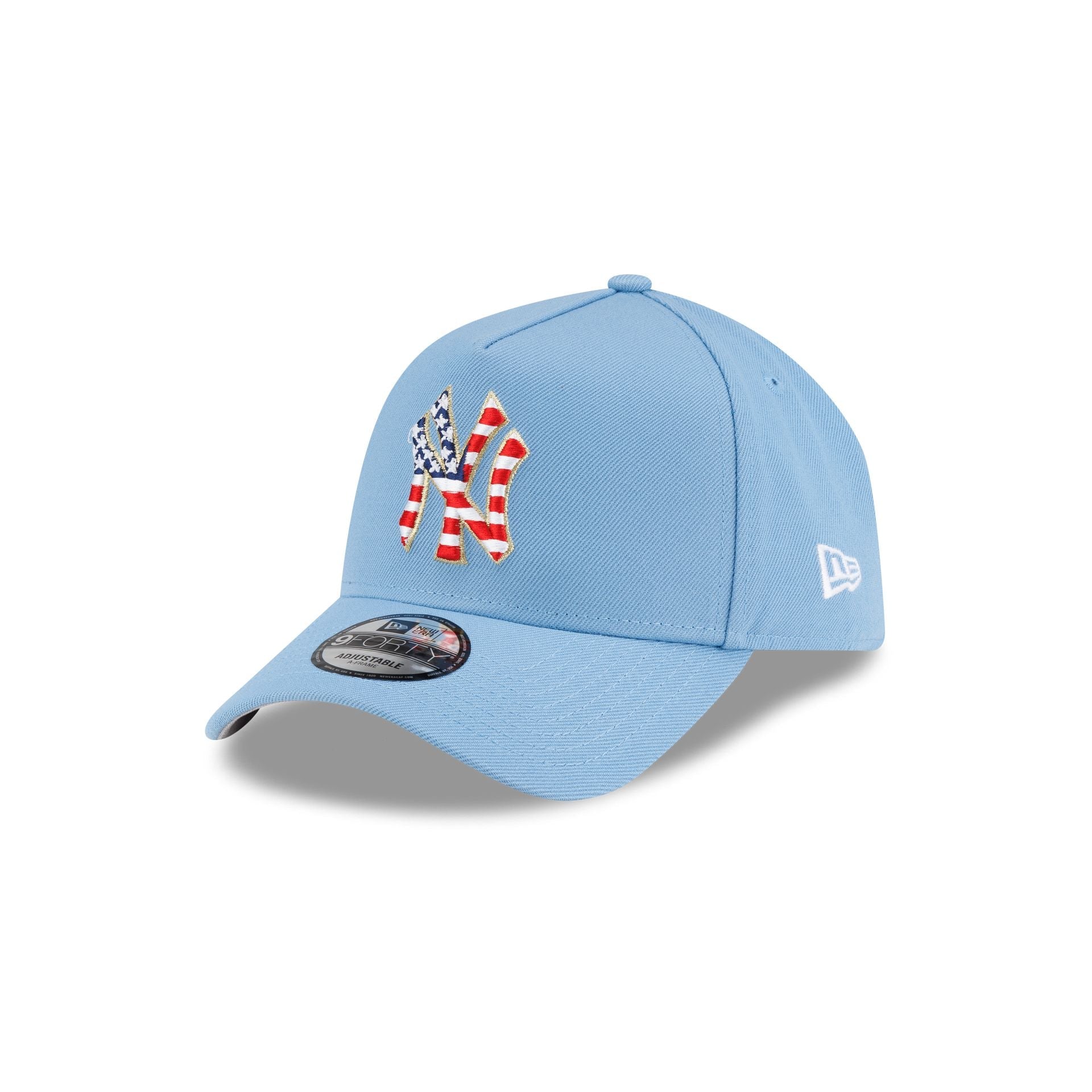 New York Yankees Red, White & Blue 9FORTY A-Frame Snapback Hat