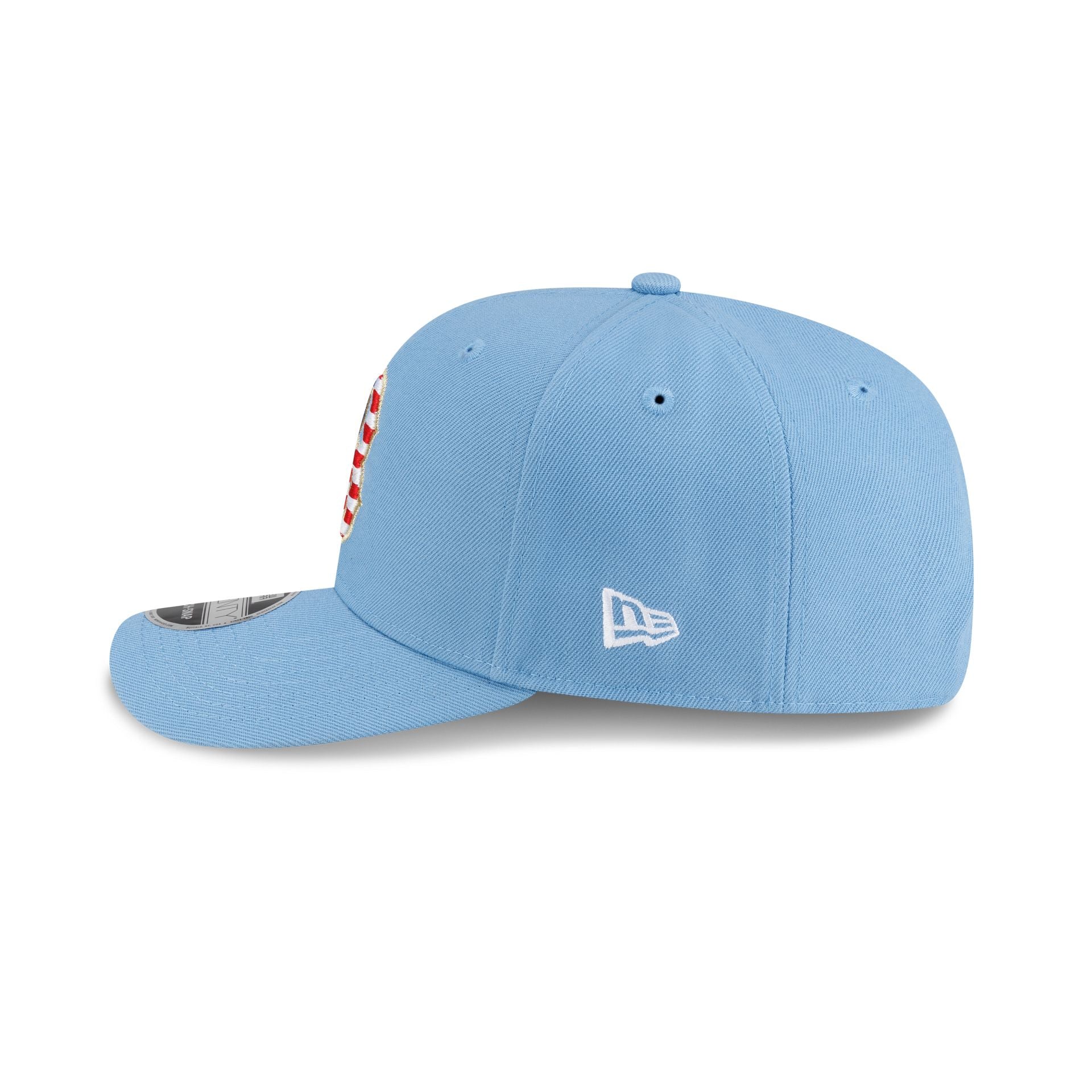 Boston Red Sox Red, White & Blue 9SEVENTY Stretch-Snap Hat