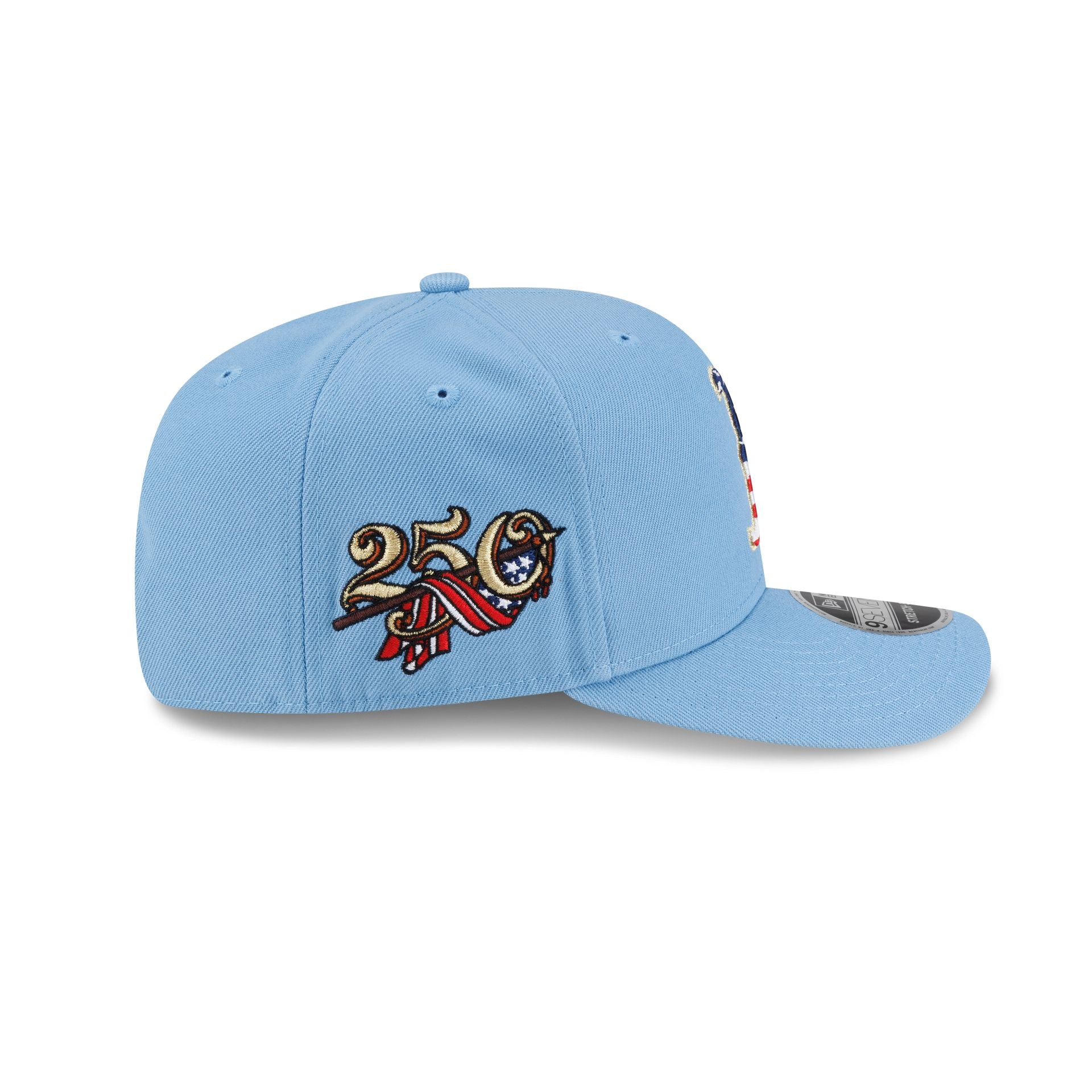 Boston Red Sox Red, White & Blue 9SEVENTY Stretch-Snap Hat