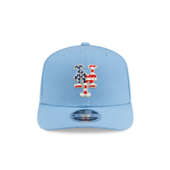New York Mets Red, White & Blue 9SEVENTY Stretch-Snap Hat