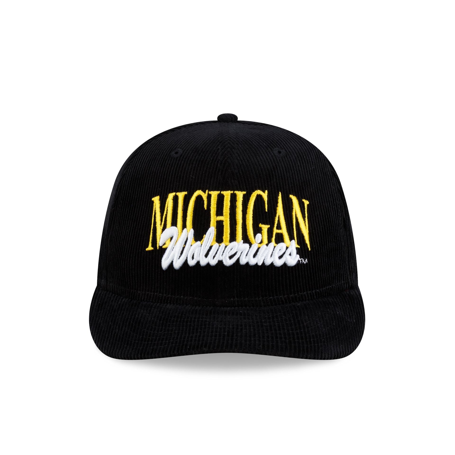 Just Caps Varsity Script Michigan Wolverines 59FIFTY Fitted Hat