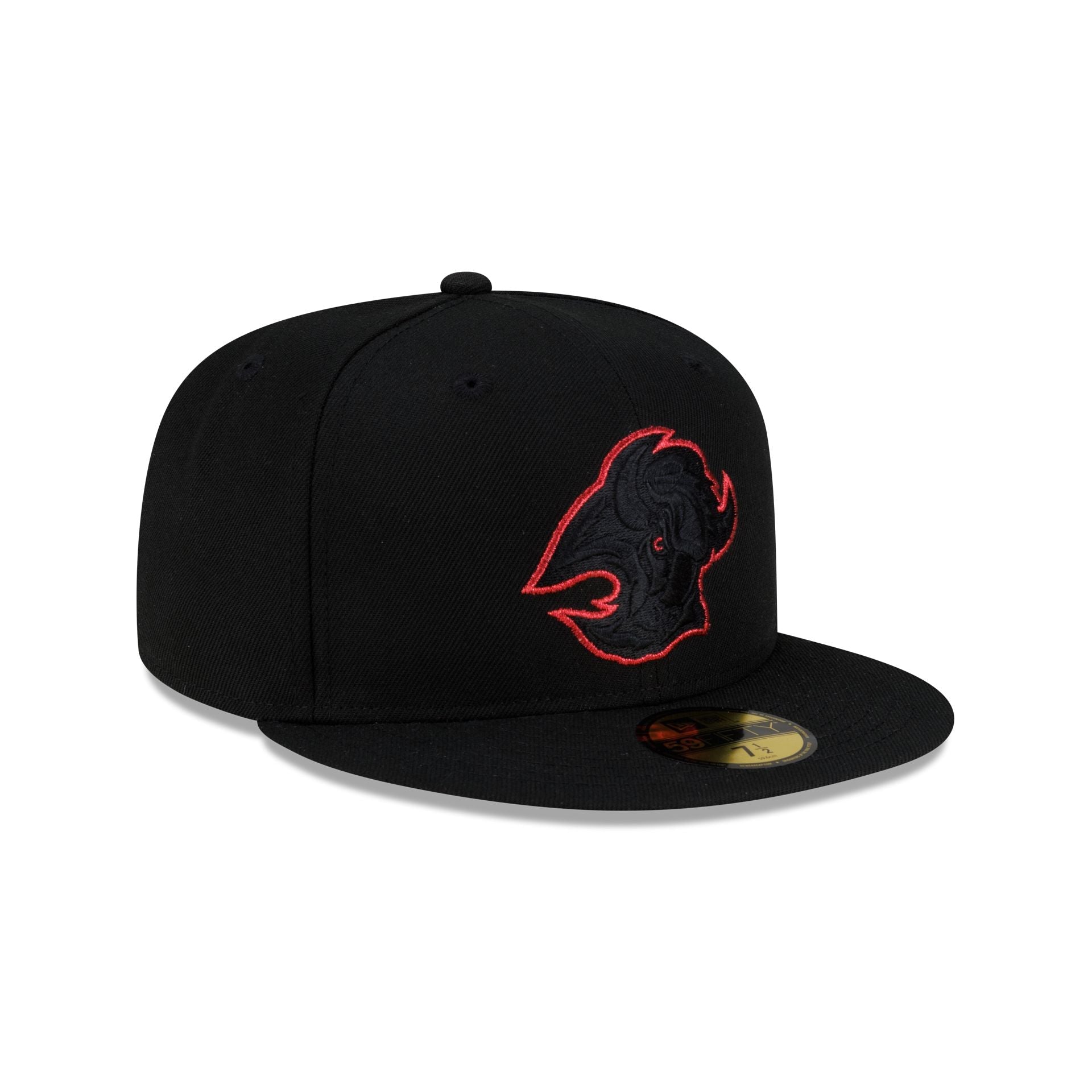 Buffalo Sabres Black Metallic Red 59FIFTY Fitted Hat