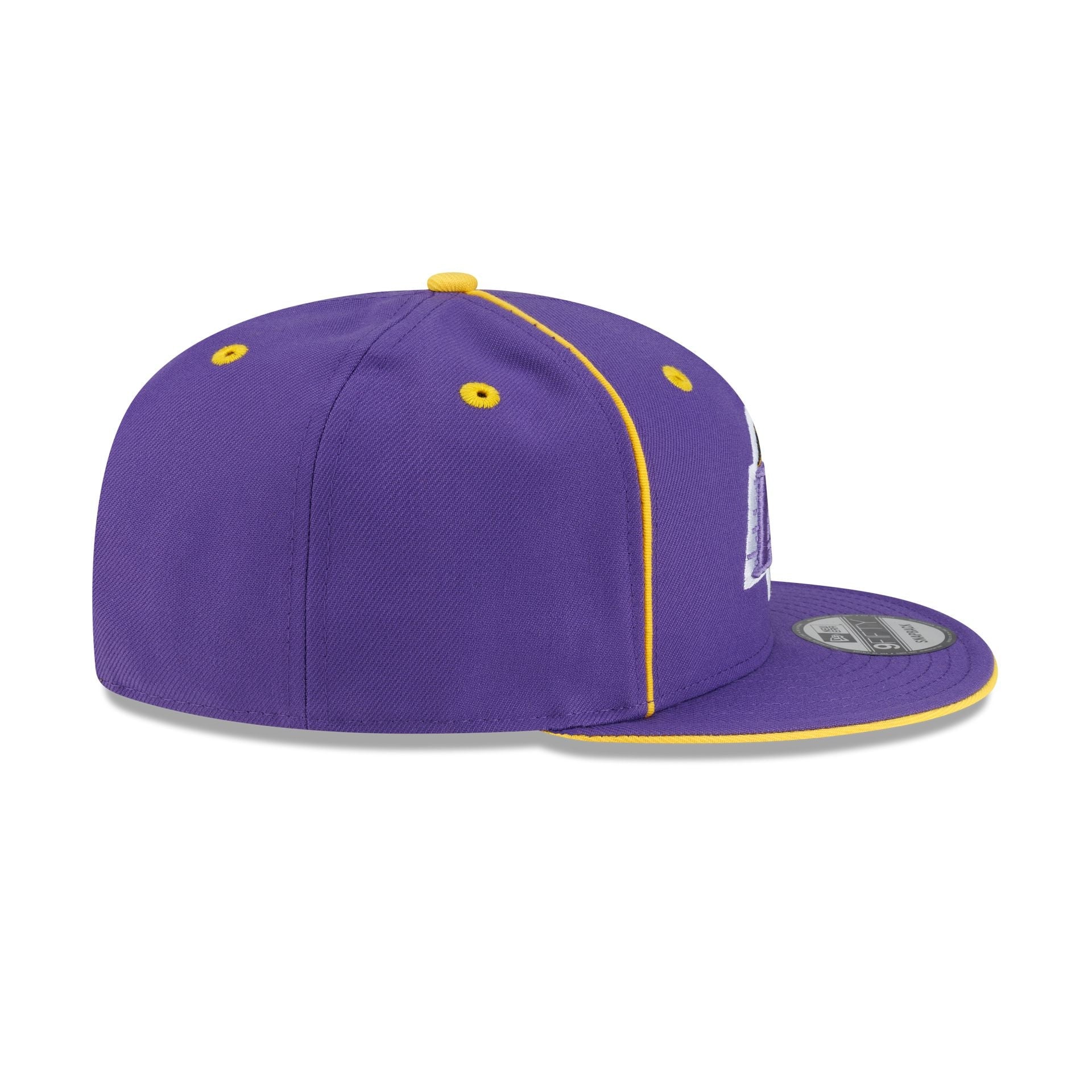 Los Angeles Lakers Hardwood Classics 2000s Flip 9FIFTY Snapback Hat