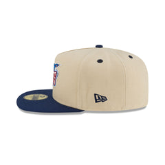 Houston Rockets Hardwood Classics 2000s Gold 59FIFTY A-Frame Fitted Hat