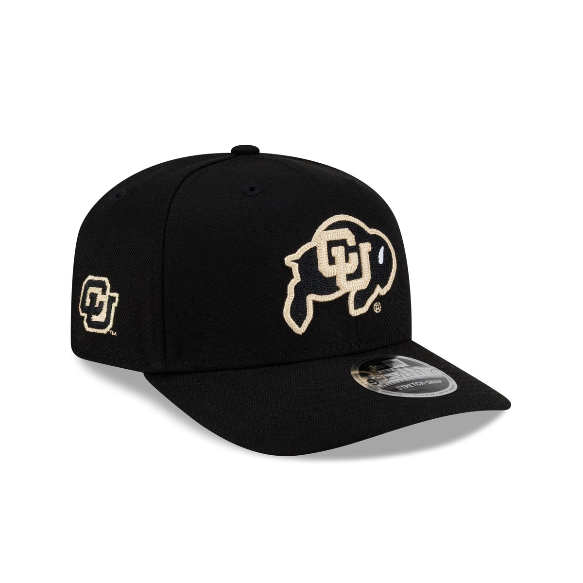 Colorado Buffaloes Chainstitch Logo 9SEVENTY Stretch-Snap Hat