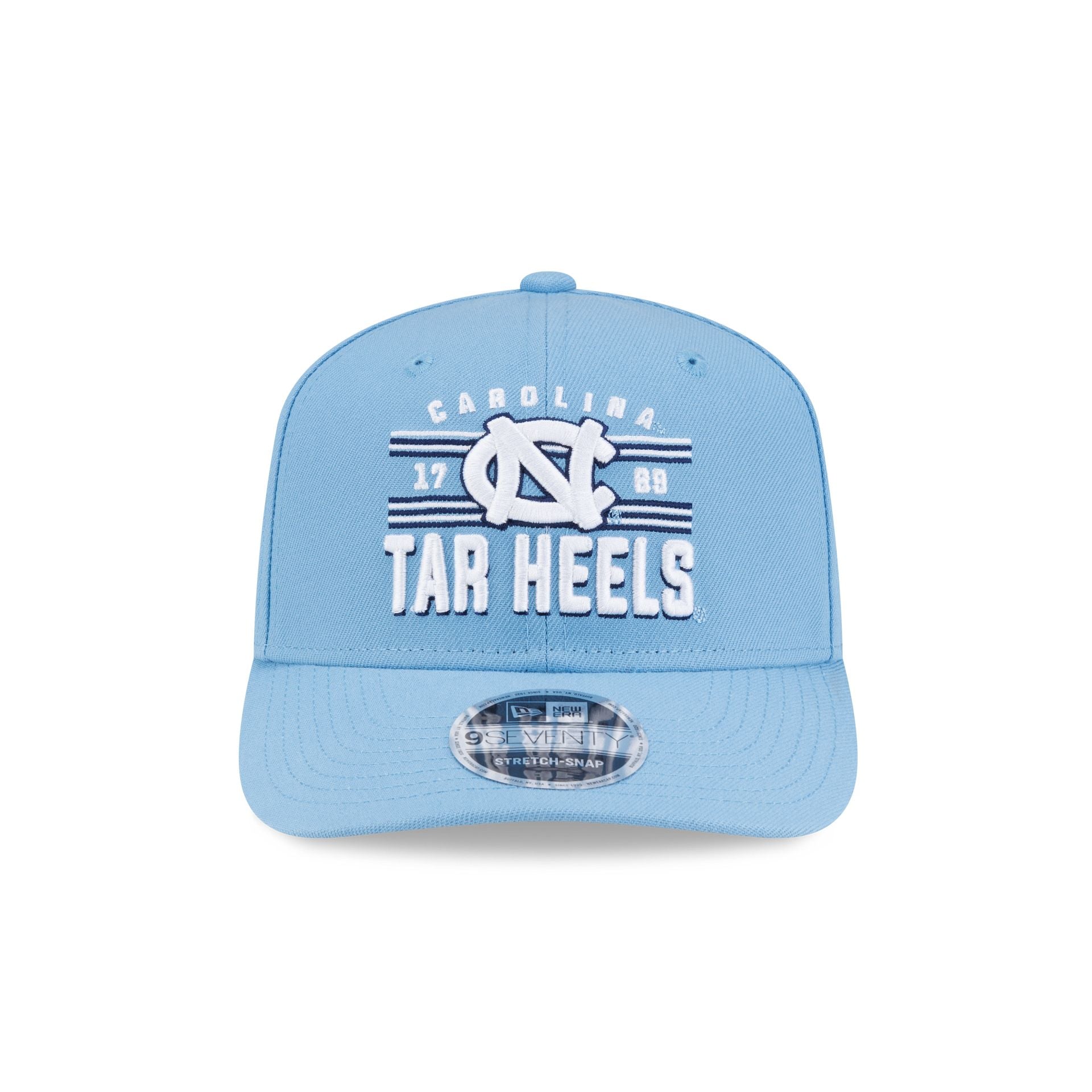 North Carolina Tar Heels College Stripe 9SEVENTY Stretch-Snap Hat