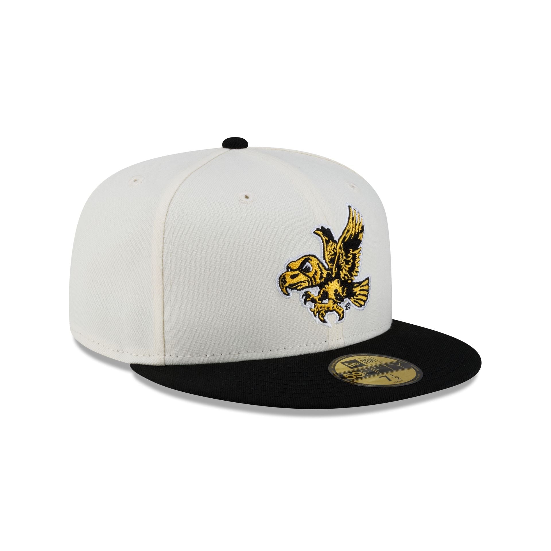 Iowa Hawkeyes Vault Chrome 59FIFTY Fitted Hat