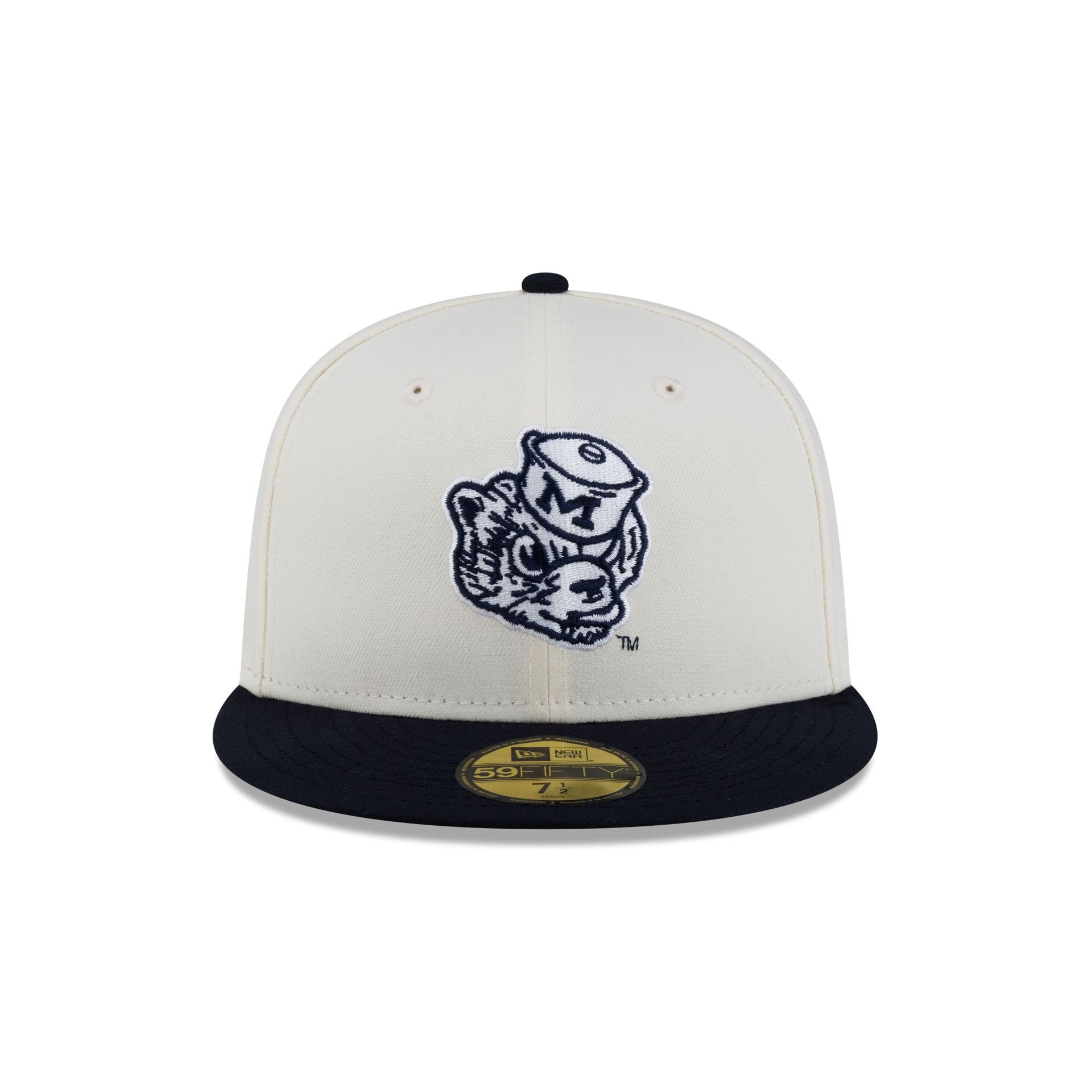 Michigan Wolverines Vault Chrome 59FIFTY Fitted Hat