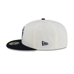 Michigan Wolverines Vault Chrome 59FIFTY Fitted Hat