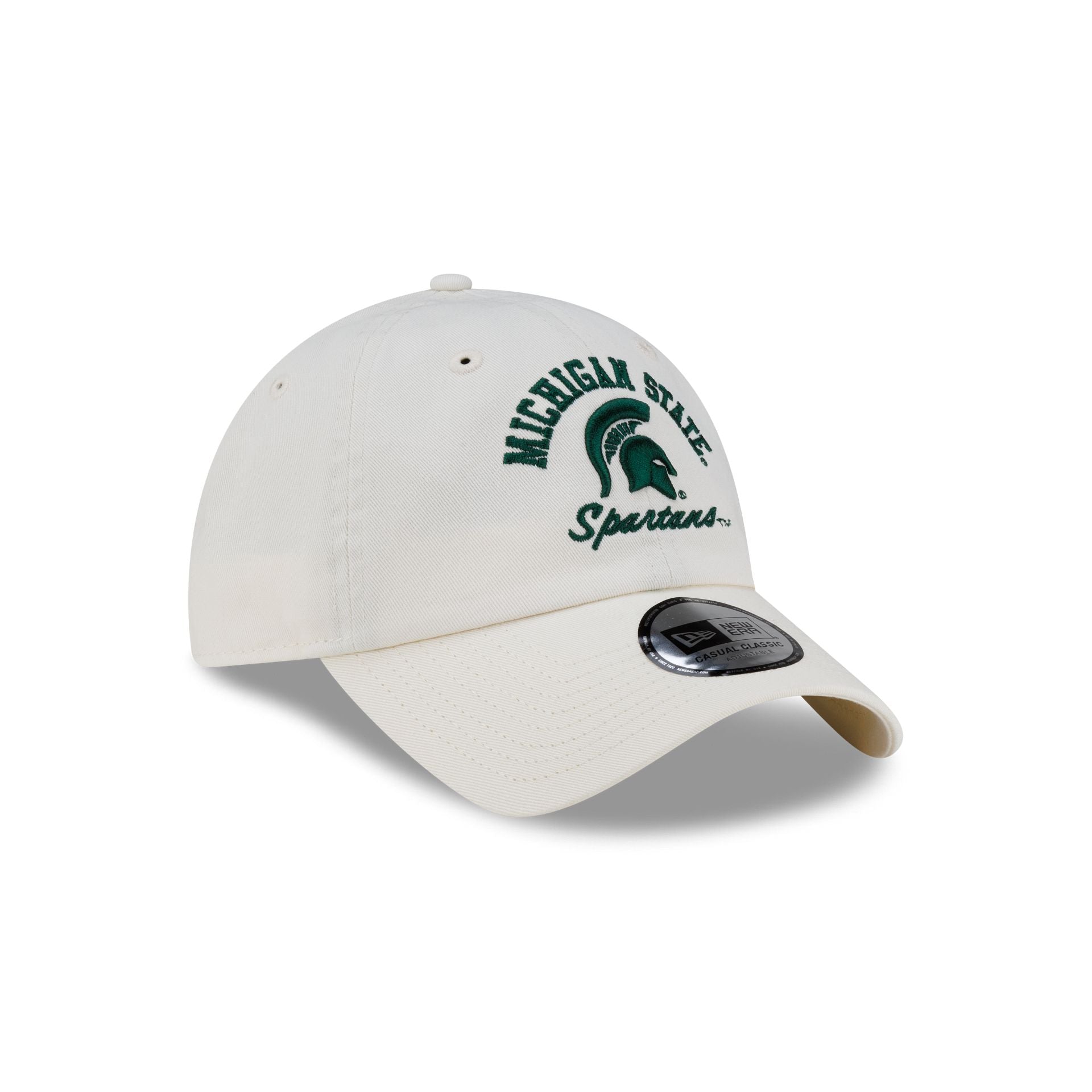 Michigan State Spartans College Arch Chrome Casual Classic Adjustable Hat