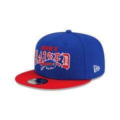 Born x Raised x Buffalo Bills Two-Tone 9FIFTY Snapback Hat