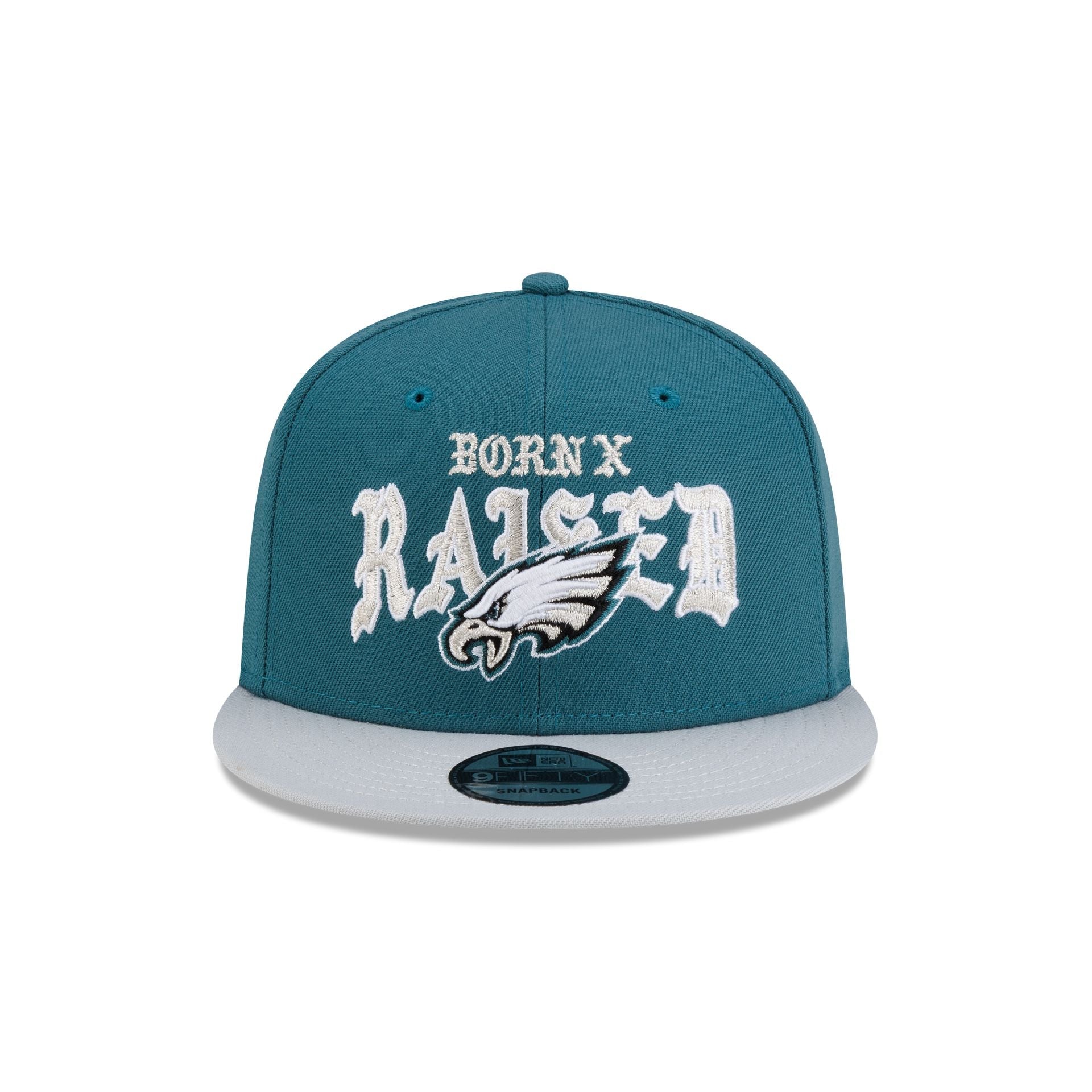 Born x Raised x Philadelphia Eagles Two-Tone 9FIFTY Snapback Hat
