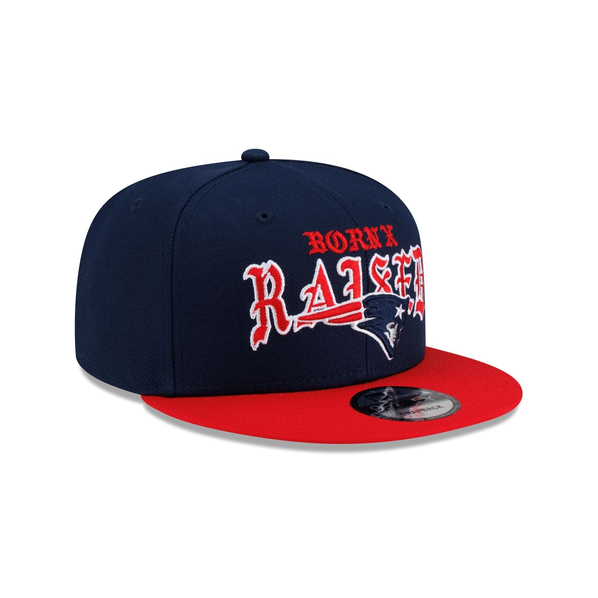 Born x Raised x New England Patriots Two-Tone 9FIFTY Snapback Hat