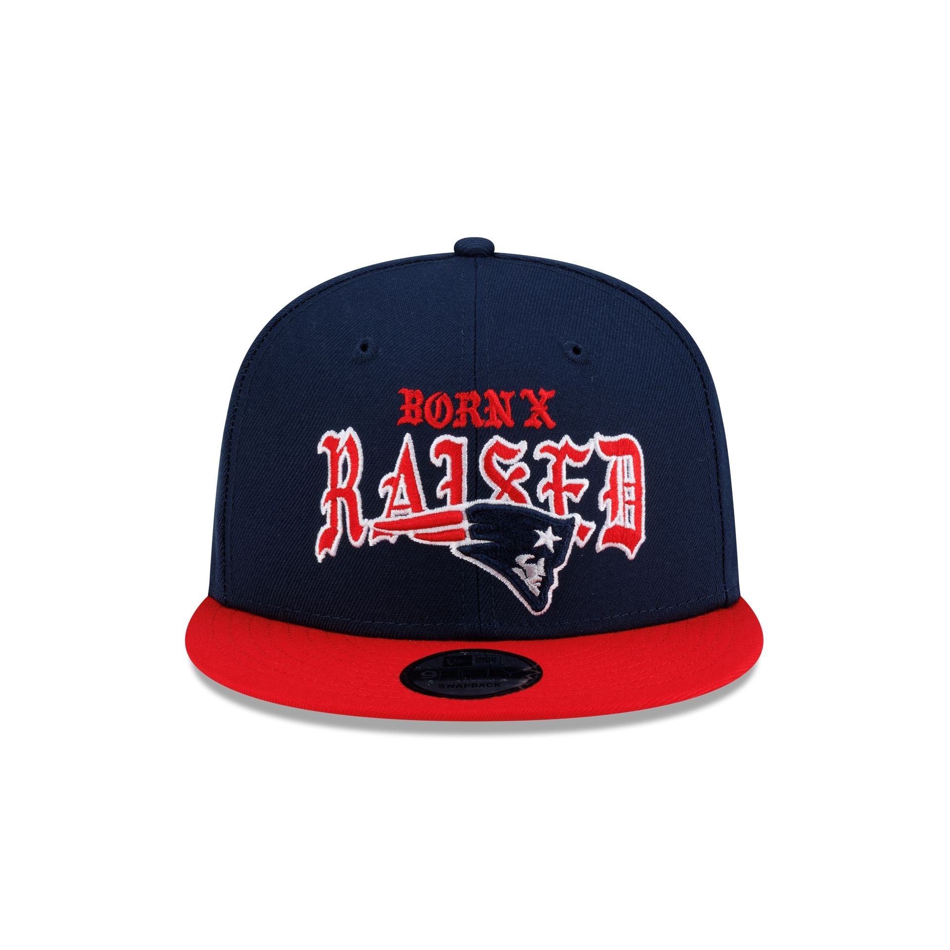 Born x Raised x New England Patriots Two-Tone 9FIFTY Snapback Hat