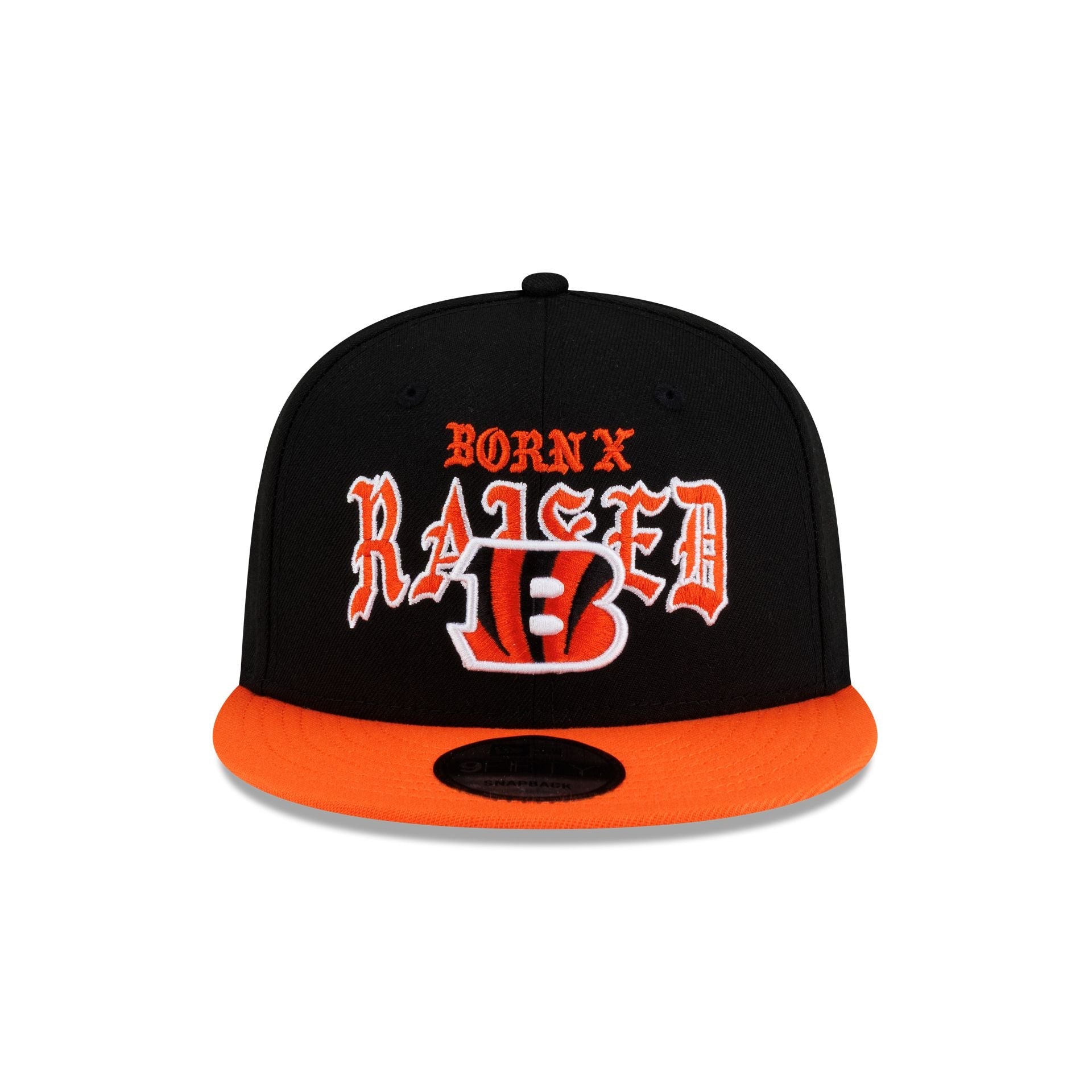 Born x Raised x Cincinnati Bengals Two-Tone 9FIFTY Snapback Hat