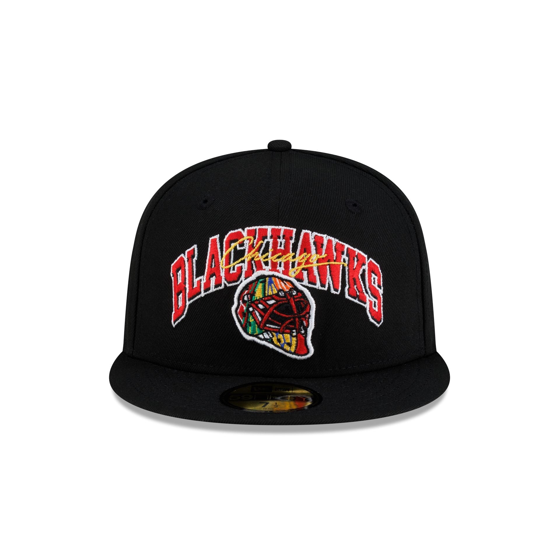 Chicago Blackhawks Arch Mask 59FIFTY Fitted Hat