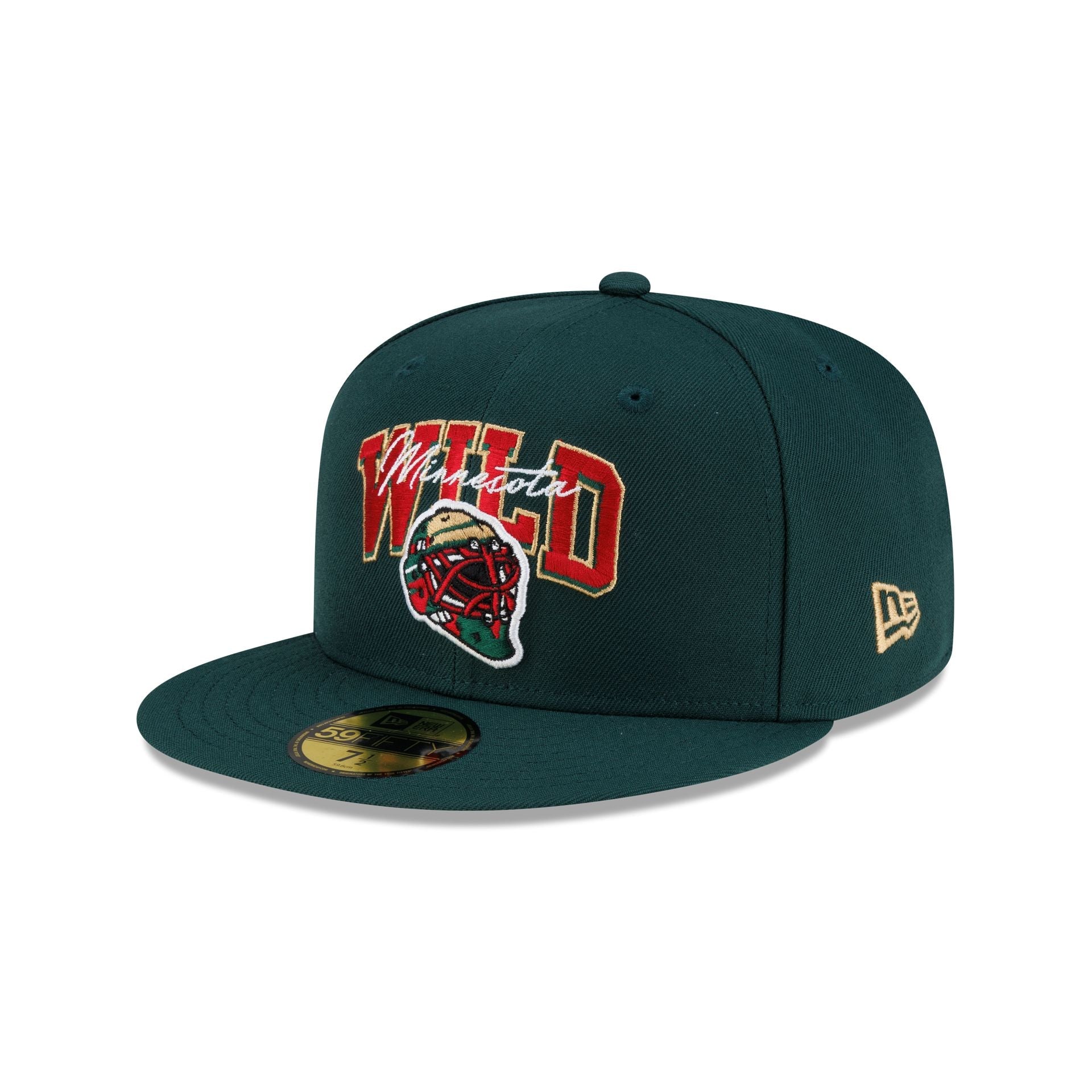 Minnesota Wild Arch Mask 59FIFTY Fitted Hat