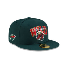 Minnesota Wild Arch Mask 59FIFTY Fitted Hat