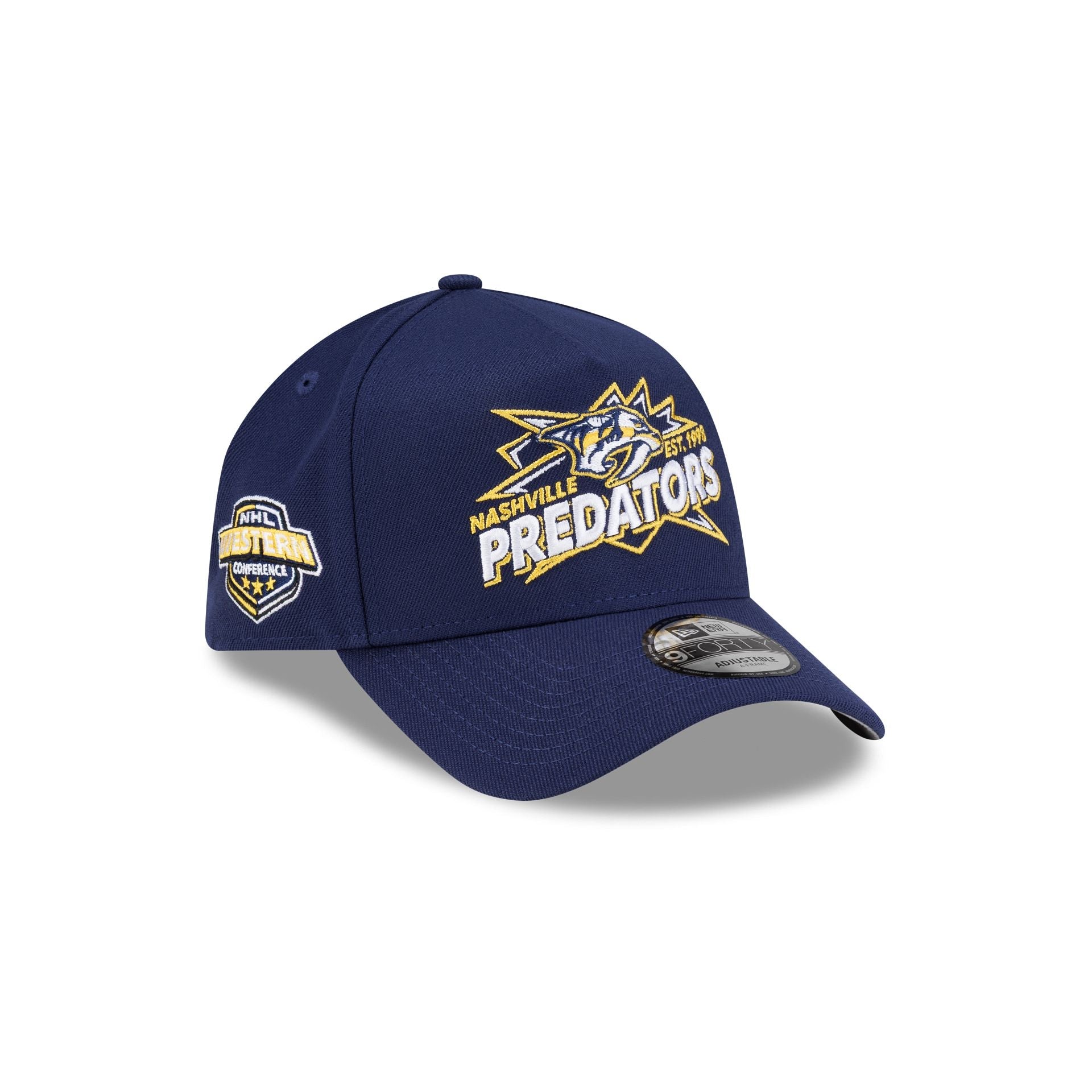 Nashville Predators Top Shelf 9FORTY A-Frame Snapback Hat