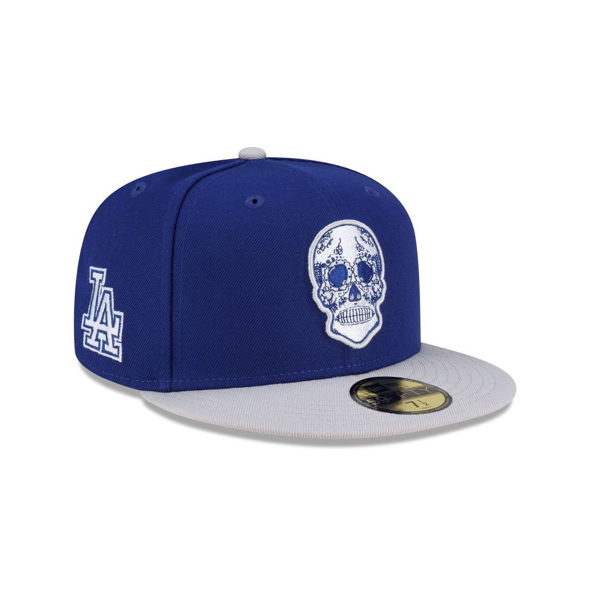 Los Angeles Dodgers Sugar Skull 59FIFTY Fitted Hat