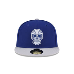 Los Angeles Dodgers Sugar Skull 59FIFTY Fitted Hat