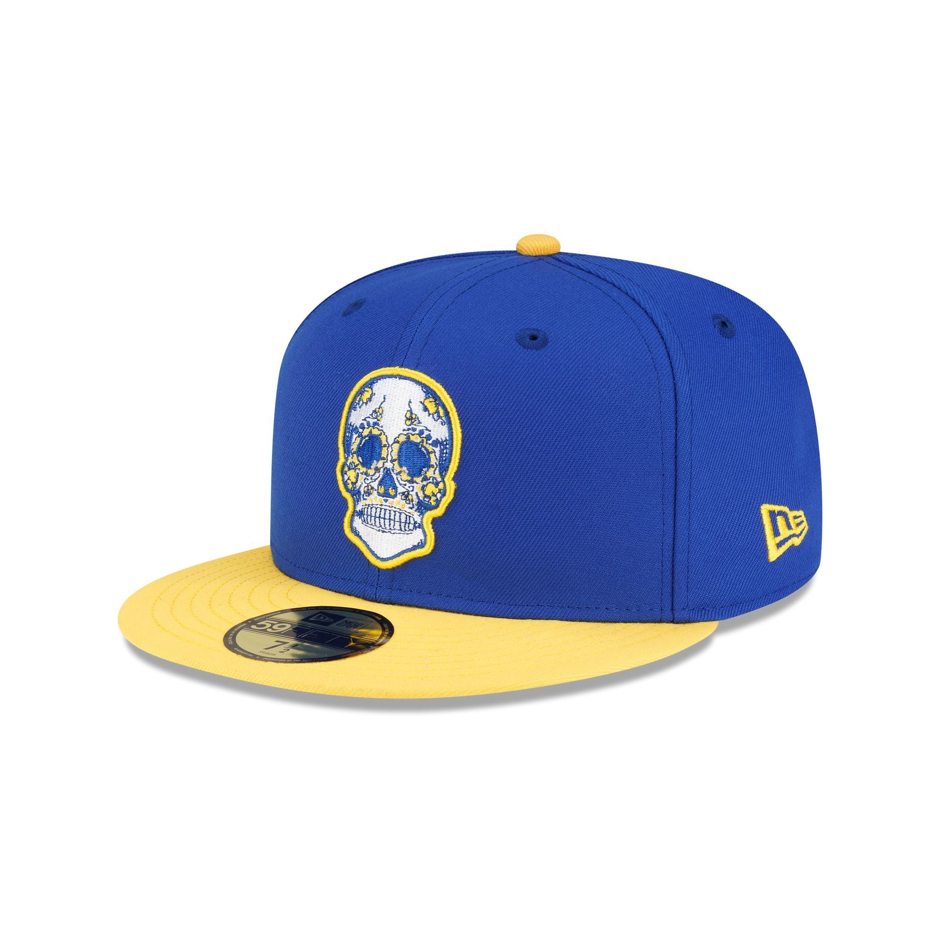 Golden State Warriors Sugar Skull 59FIFTY Fitted Hat
