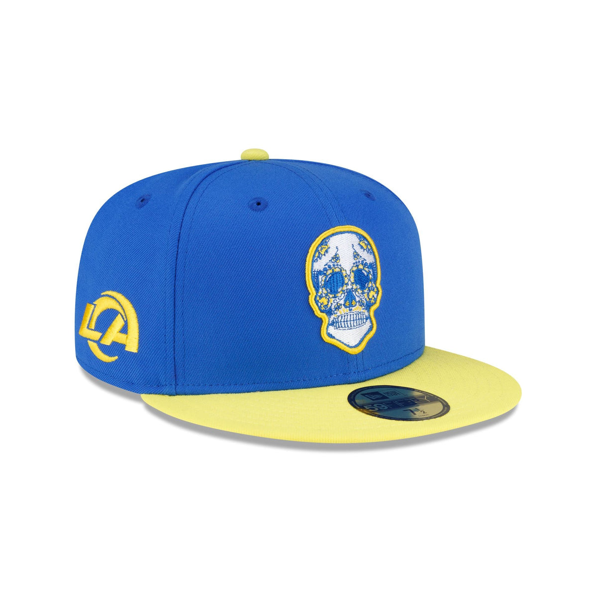 Los Angeles Rams Sugar Skull 59FIFTY Fitted Hat