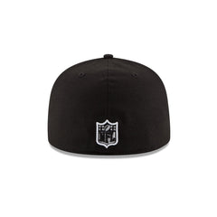 Jacksonville Jaguars Black & White 59FIFTY Fitted Hat