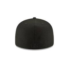 Colorado Rockies Blackout Basic 59FIFTY Fitted Hat