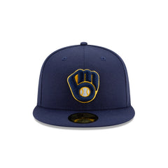 Milwaukee Brewers Authentic Collection 59FIFTY Fitted Hat