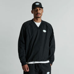 Larkin Black Track Pullover Jacket