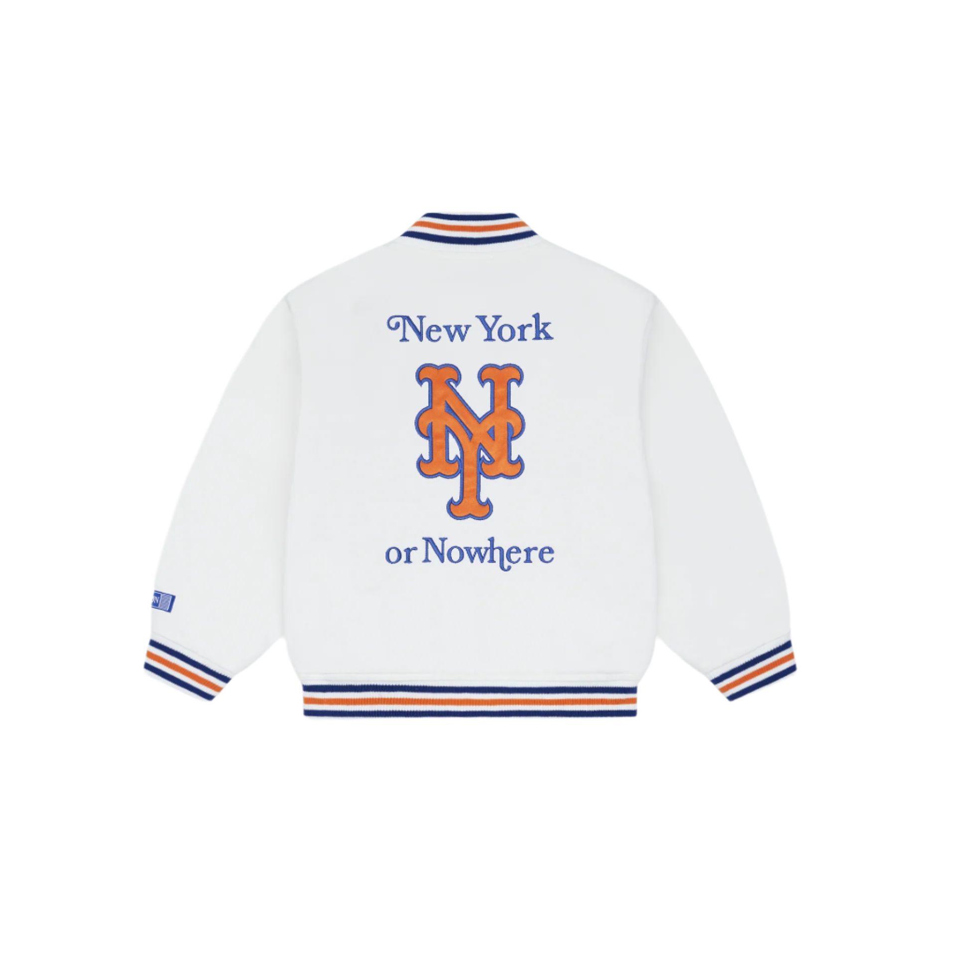 New York or Nowhere x New York Mets Youth White Jacket
