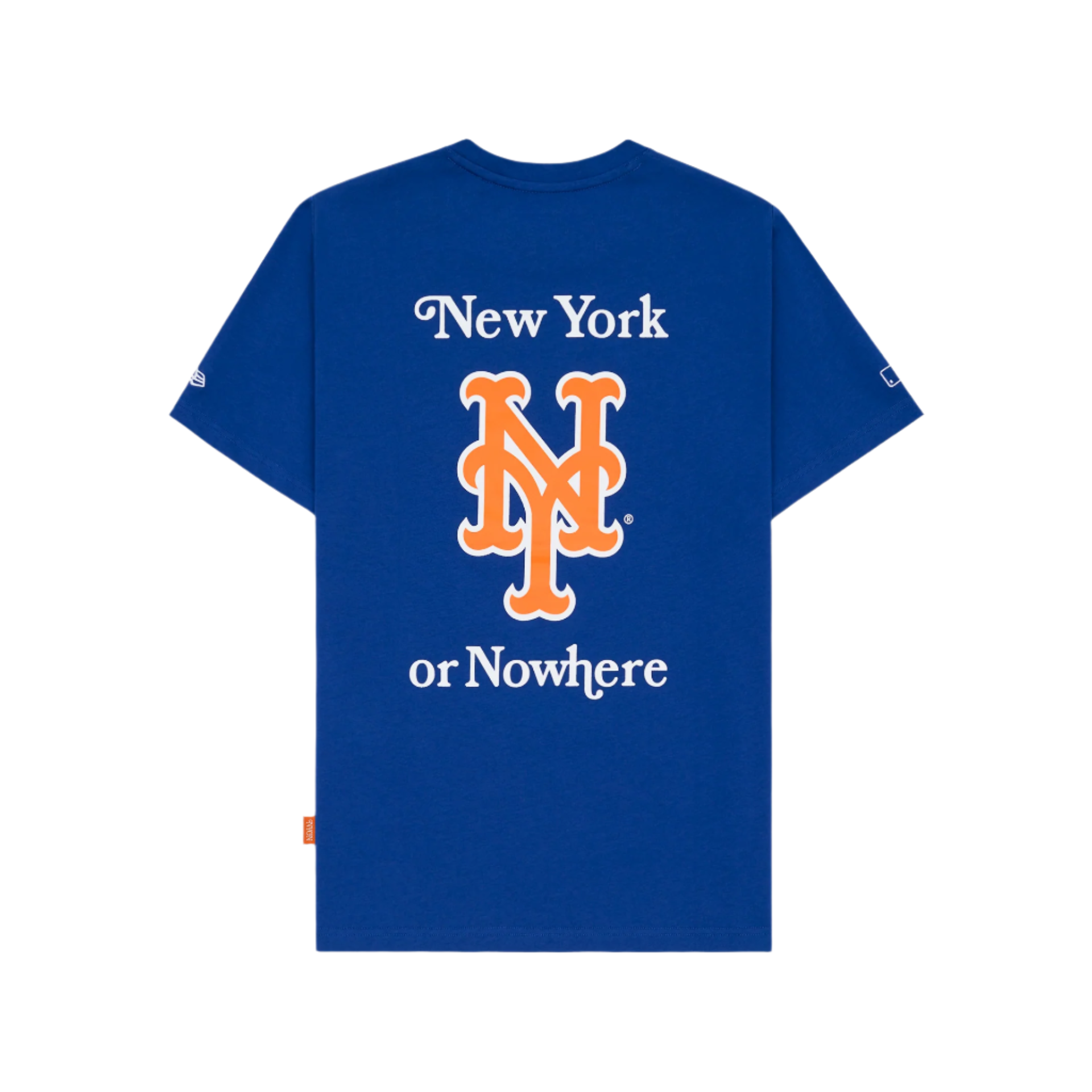 New York or Nowhere x New York Mets Light Royal Logo T-Shirt
