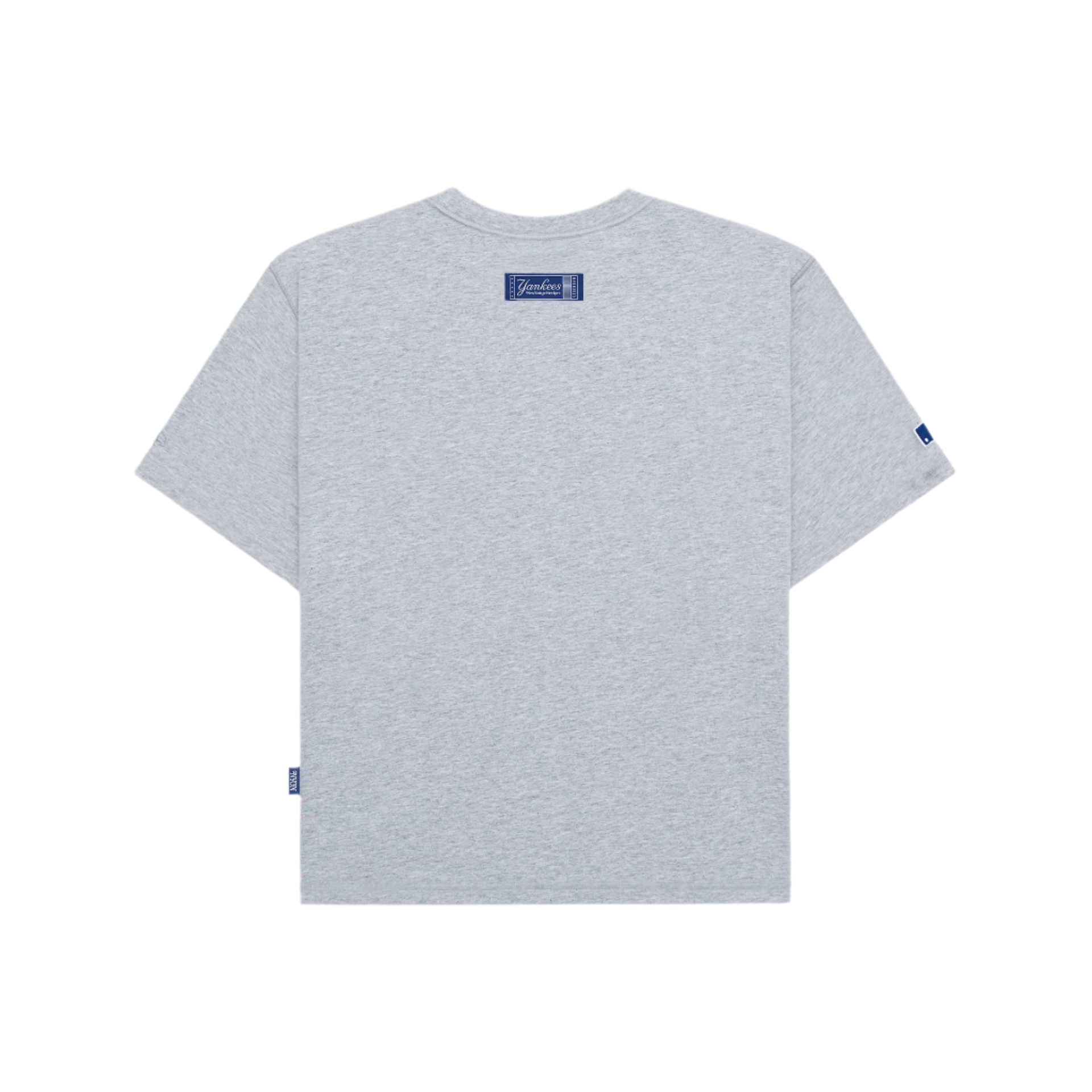 New York or Nowhere x New York Yankees Heather Gray Relaxed Motto Short-Sleeve T-Shirt